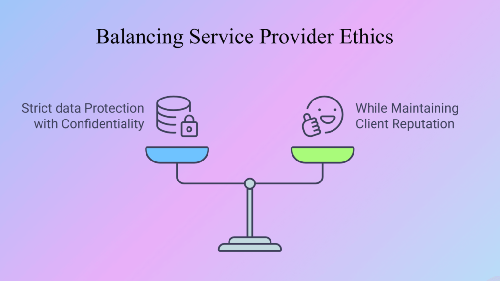 Balancing Service Provider Ethics