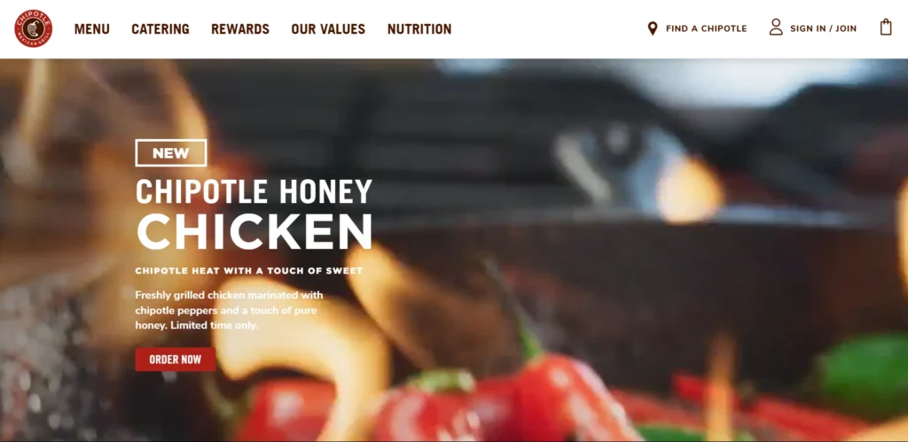 Chiptole - Food Website Design