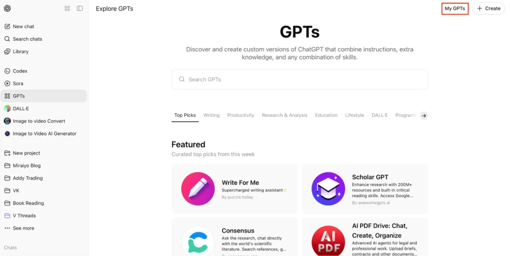 Find Your GPT Agents