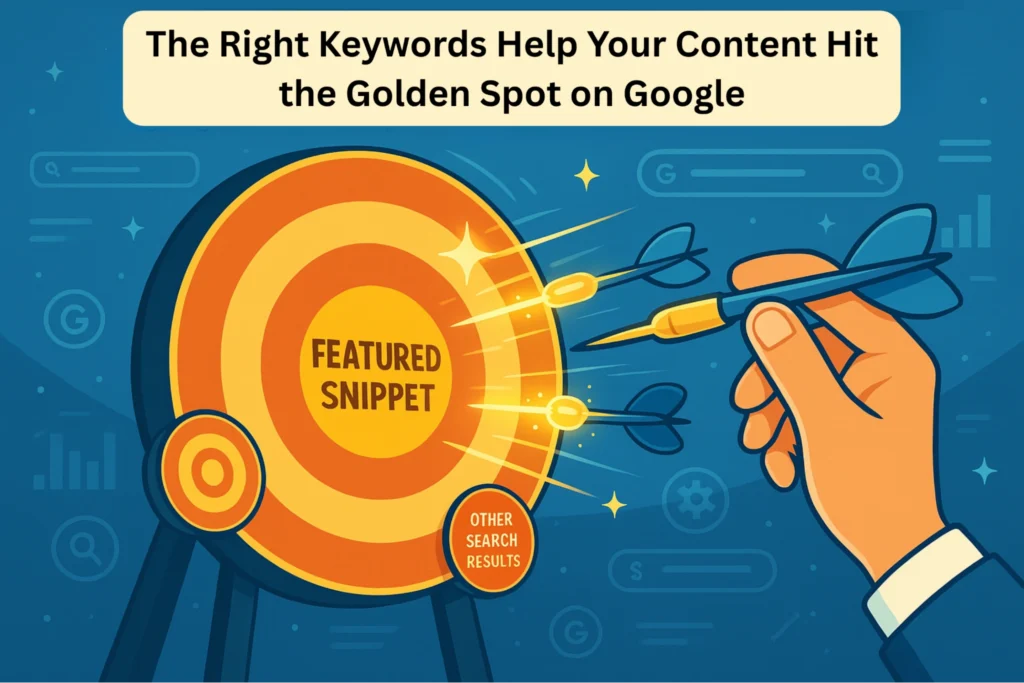 Increasing Visibility through Content Snippets - are keywords still important for seo